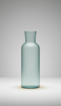 Matte Glass Water Carafe for Refreshment Breaks