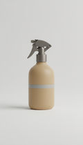 Glass Spray Bottle with Subtle Branding